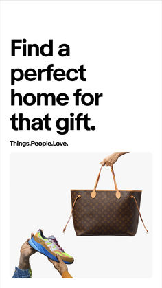 an advertisement for the louis vuitton handbag