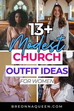 "Embrace modesty with elegance in our selection of 13 church-appropriate outfits that will have you looking your Sunday best. #ElegantModesty #ChurchOutfitInspiration" what to wear to church, church outfits, church fits, church outfi inspo, chruch outfit inspiration Women In Ministry Outfits, August Church Outfits, Bible Conference Outfits, Outfits For Mass For Women, Fall Vineyard Outfits Black Women, Preacher Wife Outfits, Family Reunion Outfits Black Women, Church Outfit Women Classy, 20 Yr High School Reunion Outfit