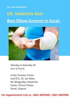 Dr. Nandan Rao is best orthopedic surgeon in surat. Health