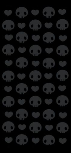 a black background with skulls on it