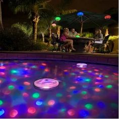 Feature: 1. 2. Can float on the bathtub or swimming pool. 3. 5 Modes, colorful led, Five different color-changing light shows. 4.how to use: Press the button once to turn on, hold for 3 seconds to turn off 5.Scope of application: suitable for parties, living rooms, bathrooms, bathtubs, swimming pools, fountain pools, bars, etc. Specification: Material: Plastic Color: White Power: 0.1W Waterproof: Rated IP67 Powered: 3*AAA Battery (Battery Not Included) Size:As pictures show(1 inch = 2.54cm) 5 Mo Floating Underwater, Hot Tub Lights, Tub Lighting, Floating Pool Lights, Spa Jacuzzi, Swimming Pool Lights, Led Pool Lighting, Fountain Lights, Spa Lighting