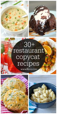 the top ten restaurant copycat recipes