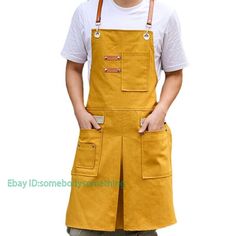 Denim Bib Apron Pu Leather Strap Gardener Cook Barista Waitress Work Wear Apron   Color:Green  Brick red Black Yellow Size:One Size Material:Denim        Payment 1. Payment must be made within 7 days of auction closing (Unpaid dispute will automatically open when item is not paid in 7 days). 2. PLEASE NOTE: SHIPPING&HANDING DOES NOT INCLUDE DUTIES, LOCATL TAXES OR ANY OTHER IMPORTATION FEES. 3. Please list your special requests (color, packages, value of declaration, etc.) in the EBAY NOTES SECT Gardening Overalls, Jean Apron, Stylists Aprons, Barista Apron, Denim Apron, Work Aprons, Gardening Apron, Aprons For Men, Bib Apron