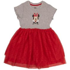 Immerse your little princess in the magic of Disney with our enchanting Disney Princesses and Minnie Mouse Girls Tutu Dress. This delightful dress is adorned with beloved characters like Moana, Rapunzel, and Jasmine, igniting your child's imagination and bringing their favorite stories to life. Crafted with meticulous attention to detail, the dress features charming double ruffle accents that add an extra touch of elegance and whimsy. Whether it's for Easter celebrations, Halloween trick-or-trea Mouse Valentine, Valentine Dress, Disney Princesses, Toddler Girls, Minnie Mouse, The Dress, Disney