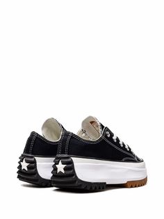 Shop Converse Run Star Hike OX low-top sneakers with Express Delivery - FARFETCH Converse Star Hike, Chunky Converse, Converse Low Tops, Nike Shoes Girls, Converse Star