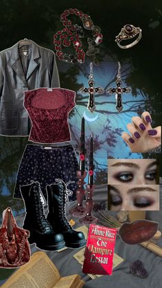 Outfit Generator, Fits Clothes, Mood Board Fashion, Gothic Outfits, Unique Outfits, Cozy Fashion