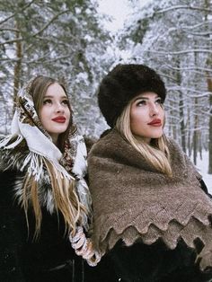 Russian Winter Outfit, Slavic Aesthetic, Colorado Fashion, Modern Myth