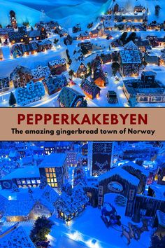 Two scenes from Pepperkakebyen in Bergen, Norway. Bergen Norway Christmas, Norway Honeymoon, Christmas In Norway, Scandinavia Trip, Gingerbread Town, Nordic Travel, Scandinavian Travel, Norway Vacation, Norway Christmas