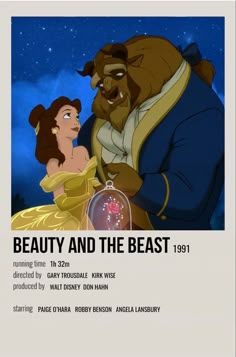 beauty and the beast movie poster