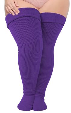 PRICES MAY VARY. Extra Tall& Wided& Oversize: Heel to Top Length is about 35'', and the stretched length is up to amazing 42'', The width is about 7", and the stretched width is up to amazing 39". Recommended: For upper thighs that measure 27 inches or larger. Say goodbye to Asian sizes, our thigh high socks is tailored for European and American big girls. Free Tight Straps& Adjustable: Say goodbye to that sticky adhesive, Say goodbye to droopy sock syndrome, Say goodbye to roll down and embarra Plus Size Thigh High Socks, High Thigh Socks, Thigh High Socks Plus Size, Plus Size Thigh, Plus Size Posing, Thigh Socks, Pretty Sandals, Stockings Legs, Thigh High Socks