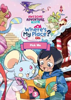 where's my place? - pick me dvd movie cover art, with cartoon characters