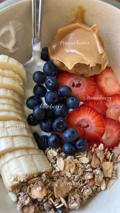 Yogurt bowl Healthy Eats, Bananas, Healthy Meals