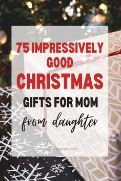 75 impressively good Christmas gifts for mom from daughter on mindfulnessinspo.com Cute Mom Christmas Gifts, Gift For Mum Christmas, Christmas Gifts For Mum From Daughter, Gifts For Mothers Christmas, What To Buy Your Mom For Christmas, Thoughtful Gifts For Mom Christmas, Creative Gifts For Mom Christmas