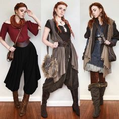 Grunge Fantasy Outfit, High Fantasy Costume, Edgy Fantasy Outfit, Renfest Outfit Casual, Fantasy Wanderer Outfit, Fantasy Aesthetic Outfits Casual, Comfy Fantasy Outfits, Fantasy Grunge Outfits, Vikingcore Outfits