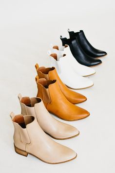 The Norway Chelsea Bootie || Camel – MOD Boutique Skirt And Ankle Boots Outfit, Black Denim Skirts, Outfit Denim, Boots Outfit Ankle, Booties Outfit, White Ankle Boots, Popular Boots, Tan Ankle Boots, Capsule Wardrobe Essentials