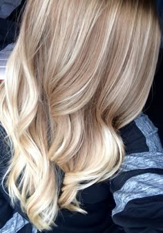 Blonde balayage/sombré Medium Blonde Hair Color, Shatush Hair, Medium Blonde Hair, Balayage Hair Blonde