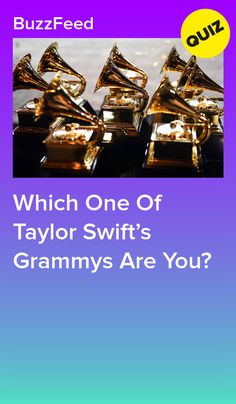 the cover for which one of taylor swift's grammys are you?