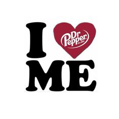 i love dr pepper and me sticker