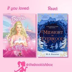 two children's books with the title if you loved barbie and midnight in everwood