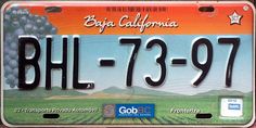 a license plate with the words bhl - 7397 written on it,