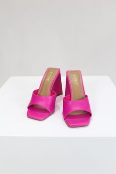 - True to Size. - Hot Pink Heel. Hot Pink Heels, Pink Heels, Hot Pink, Heels, Pink