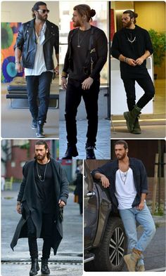 Long Hair Men Clothing Style, Outdoorsman Style, Bohemian Photoshoot, Boho Men Style, Men With Beards, Bohemian Style Men, 얼굴 그리기, Mens Casual Outfits Summer, Turkish Men