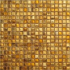 a brown and gold mosaic tile pattern