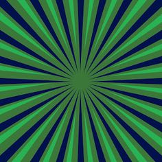 an abstract green and blue background with sunburst