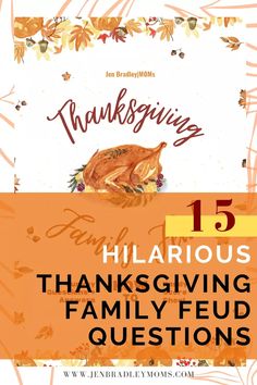 This awesome Thanksgiving Family Feud will be great entertainment for your family this Thanksgiving Adult Family Games, Thanksgiving Family Feud, Family Feud Questions, Thanksgiving Questions, Thanksgiving Food Crafts, Thanksgiving Family Games, Fun Thanksgiving Games, Thanksgiving Style, Thanksgiving Activities Preschool