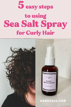 make curls last longer Diy Sea Salt Spray, Blackhead Remedies, Hair Secrets