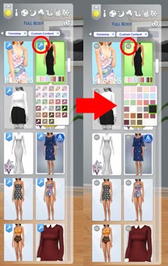 the dress up game is being used to make it easier for people to see what they are