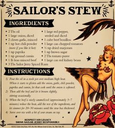 an advertisement for sailor jerry spiced rum