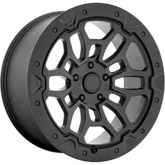 a black wheel on a white background