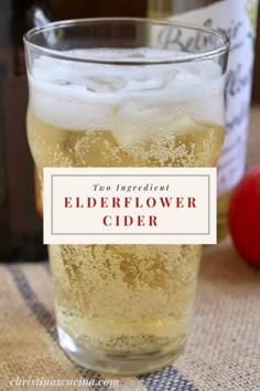 Elderflower Cider: Can't find it? Make It at Home, Two Ways - Christina's Cucina Elderflower Recipes, Cider Making, Fermentation Recipes, Homemade Wine, Fermented Drink, Rhubarb Recipes, Hard Cider, Beltane, Fermented Foods