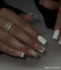 Lily Nails, Jade Nails, Gold Acrylic Nails, To New Beginnings, Hello Nails, Acrylic Nail Set, Winter Nails Acrylic, Nails Design With Rhinestones, A Better You