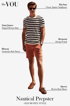 Nautical Prepster Outfit Thought Check more at https://howcandothis.com/manstyle/nautical-prepster-outfit-thought/ Country Club Outfit Men, Preppy Male Outfits, Aesthetic Categories, Look Old Money, Old Money Outfit Ideas, Preppy Style Outfits, Country Club Outfit, Money Aesthetics, Preppy Handbook