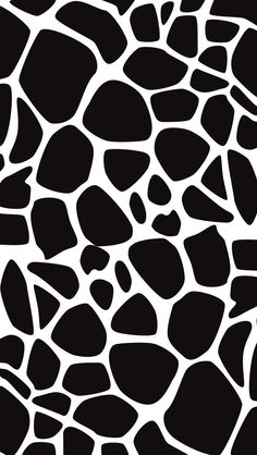 a black and white animal print pattern that looks like it has been made out of rocks