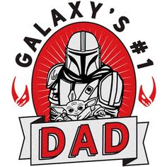 the logo for galaxy's 1 dad