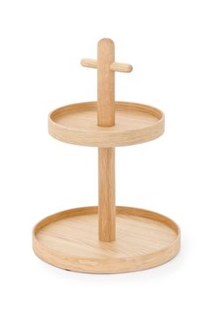 2-Tier Oak Condiment T top Stand | Wireworks Cook House | Woodfurniture.com Save For House, Wedding Gift List, Hot Sauces, Fruit Stands, Tiered Stand, Wood Tray, Ideas For Christmas, Stand Design, Tiered Cake Stand