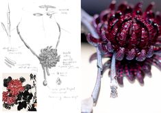 Jewelry Sketch, Ruby And Diamond Necklace, Frog Jewelry, Jewellery Art, Portfolio Ideas, High Jewellery