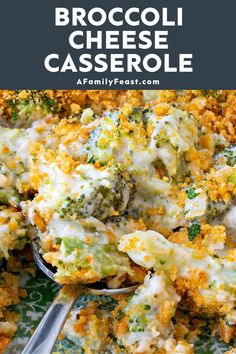 broccoli cheese casserole is an easy and delicious side dish that everyone will love