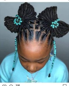 Short Dreadlocks Styles, Lil Girl Hairstyles, Loc Hairstyles, Short Locs Hairstyles, Faux Locs Hairstyles, Dreadlock Styles, Dreads Styles, Hair Twist Styles