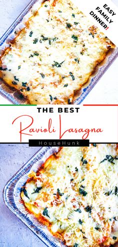 the best ravioli lasagna recipe is easy to make and tastes just as good as it looks