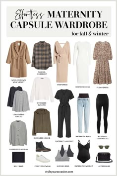 Maternity Wardrobe Essentials, Maternity Capsule Wardrobe, Fall Maternity Outfits, Casual Maternity Outfits, Winter Maternity Outfits, Maternity Work Clothes, Preggo Fashion, Maternity Chic, Cute Maternity Outfits