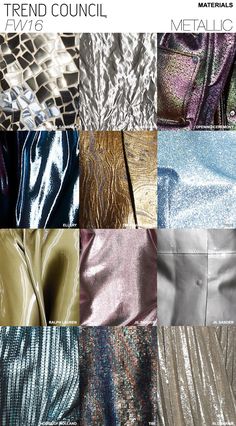 metallics are the most popular colors in fashion