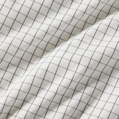 the white and black checkered fabric is very soft