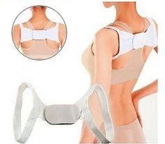 Find many great new & used options and get the best deals for Adjustable Therapy Postural Posture Correction Corrective Support Belt Brace NEW at the best online prices at eBay! Free shipping for many products! Posture Support Brace, Correcting Posture, Shoulder Posture, Posture Fix, Shoulder Brace, Back Stretches For Pain, Posture Support, Upper Back Pain, Shoulder Support