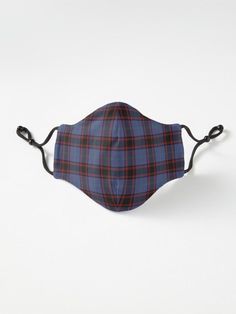 Fitted face mask in the family tartan for Clan Rutheford; from the Plaidwerx shop at Redbubble. Clan Mackenzie, Macleod Tartan, Mackenzie Tartan, Yellow Highlights, Dark Royal Blue, Red Forest, Layered Fits