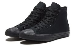 Converse Chuck Taylor All Star 1Z588 All Black Chuck Taylors Outfit, Full Black Converse, Black Chuck Taylors Outfit, Black Converse Boots, All Black Chuck Taylors, Converse Boot, Chuck Taylors Outfit, Converse All Black, All Black Converse