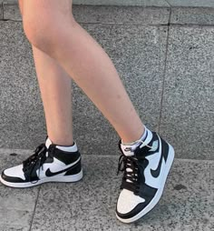 Jordan 1 Panda High, Air Jordan 1 Panda, Jordan 1 Panda, Bape Shoes, Af1 Shoes, Tenis Vans, White Nike Shoes